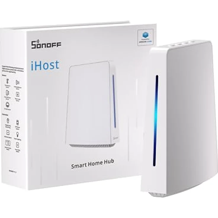 SONOFF iHost Smart Home Hub,Local Zigbee Gateway,Lokaler Lan Server mit Hausalarmfunktion,Unterstützt alle SONOFF Zigbee Geräte,Unterstützt Open API und ADD-On Integration.(RV1126 DDR4 4GB) – Bild 1
