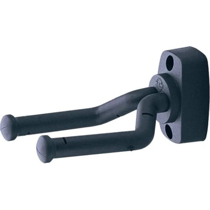 K&M 16280 Gitarren-Wandhalter, schwarz – Bild 2