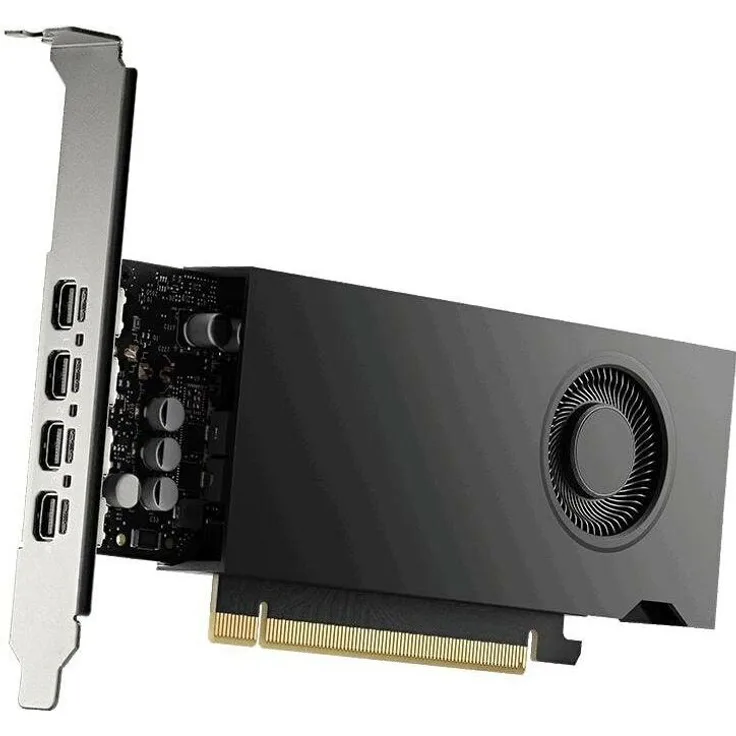 PNY Quadro RTX 2000E Ada, 16 GB GDDR6 Grafikkarte mit Multi-Display-Unterstützung und fortschrittlichen Videofunktionen