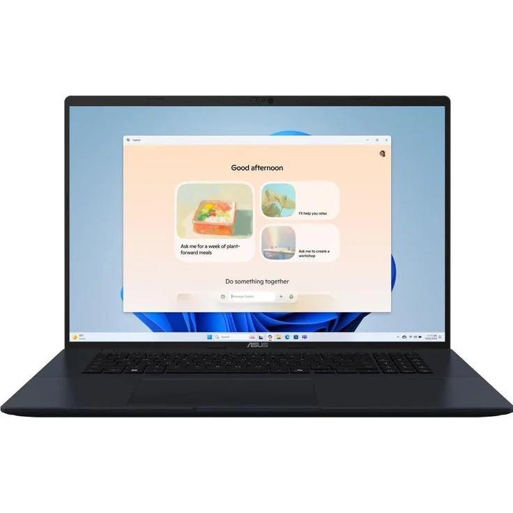 ASUS Vivobook M1807HA-S8027, 18" Notebook mit AMD Ryzen 7 260, 16 GB RAM, 2 TB SSD und WUXGA 144 Hz Display, blau