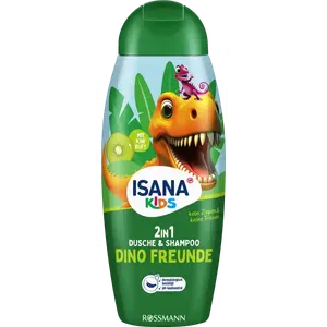 Bild für Isana Kids 2in1 Dusche & Shampoo Dino Freunde 300ml
