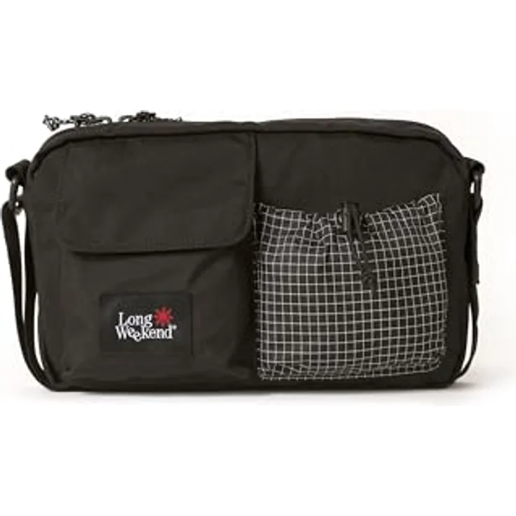 Long Weekend Santa Fe Shoulder Bag 3L, Wetterfeste Kameratasche aus Nylon und Ripstop, Schwarz, 3L Volumen