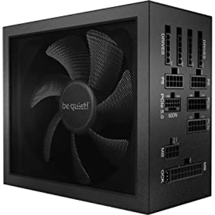 be quiet! Dark Power 13 750W, ATX 3.0, 80 PLUS Titanium, modular Netzteil, PCIe 5.0 und PCIe 4.0 Grafikkarten, 12VHPWR Kabel enthalten, Silent Wings-Lüfter, BN333 – Bild 1