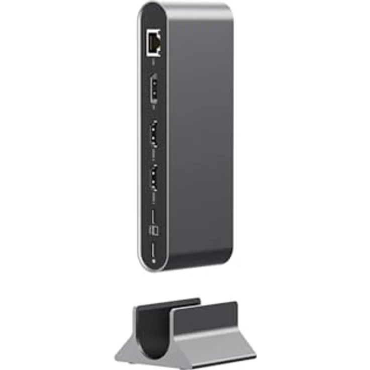 Acer Type-C Universal Dockingstation 15-in-1, Kabelgebunden, USB 3.2 Gen 1, Gigabit Ethernet, HDMI und DisplayPort Ausgänge, kompatibel mit mehreren Herstellern, Schwarz – Bild 3