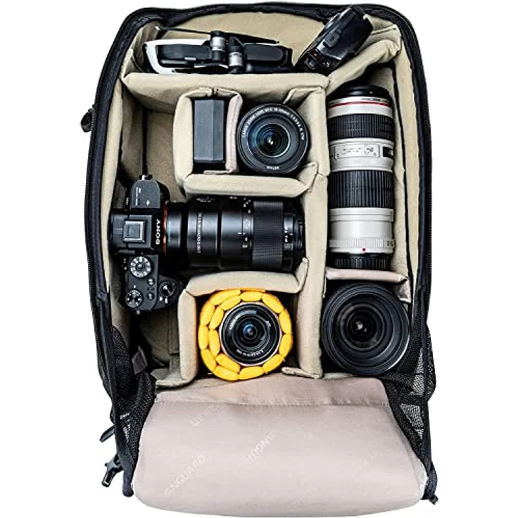Vanguard VEO SELECT 45BFM GR Rucksack (Fotorucksack), Kameratasche, Grün - Ultimative Vielseitigkeit, Multi-Access-Schnellzugriff – Bild 5