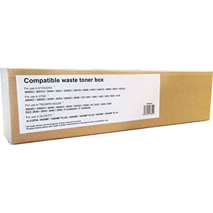 OBV Resttonerbehälter kompatibel mit Kyocera WT-860 1902LC0UN0, für TASKalfa 3050ci/3051ci/3500i/4500i, Kapazität ca. 100.000 Seiten – Bild 1