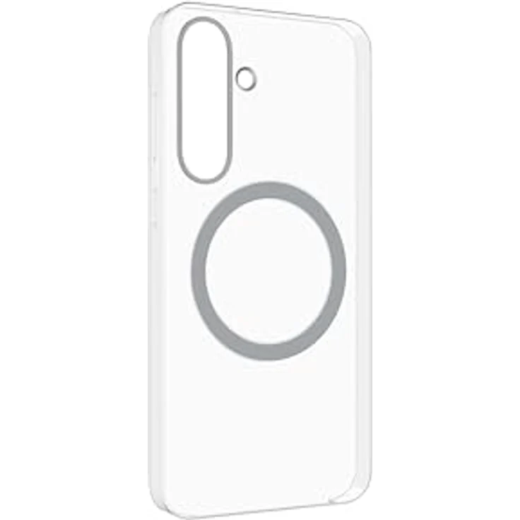 Designed for Samsung Yucuan Clear Magnet Case für Galaxy S25 FE, Transparentes Smartphone-Cover mit integriertem Magnet und Qi2-Charger-Kompatibilität, Schutz vor Kratzern und Stößen – Bild 2
