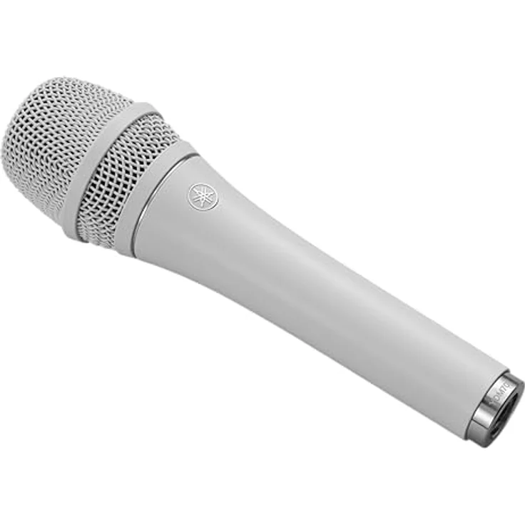 Yamaha YDM707 White, Mikrofon mit supernierenförmiger Kapsel, vibrationsreduzierendem Isolator und elegantem Metallgehäuse – Bild 3