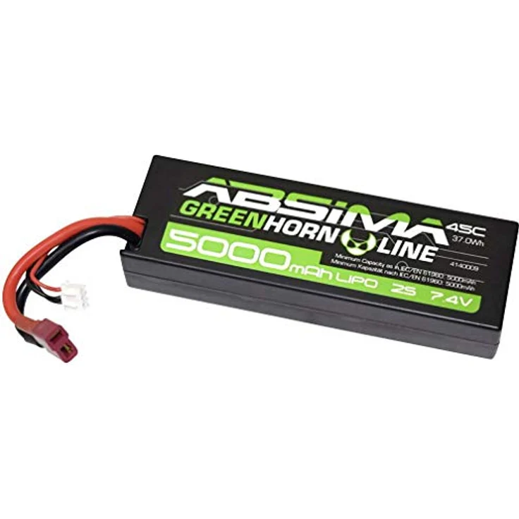 Greenhorn LiPo Stick Pack 7.4V-45C 5000 Hardcase (T-Plug) – Bild 2