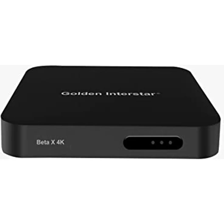 Golden Interstar Beta X 4K UHD Linux - Set Top Box Ultra HD 4K OTT Mediaplayer, 4K 60FPS Full HD HDR, 1 GB DDR4 RAM, 8 GB interner Speicher – Bild 1