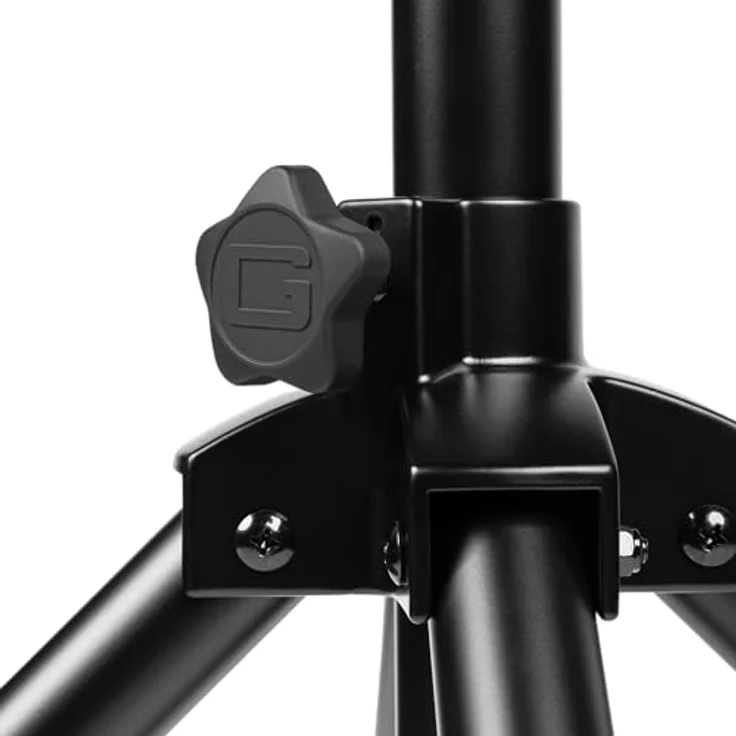 Gator Frameworks GFW-AV-LCD-15, TV-Halterung aus Stahl, schwarz, für Bildschirme bis 65 Zoll, höhenverstellbar von 1092 bis 1854 mm, universelle VESA-Halterung – Bild 9