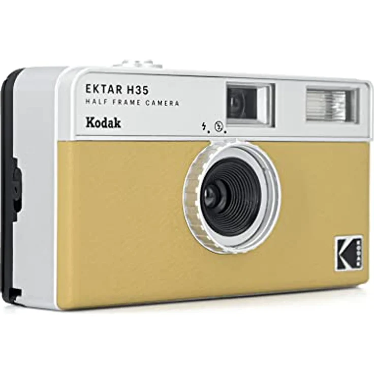 Kodak EKTAR H35 Sand Kompaktkamera, Halbbildkamera zur Reduzierung von Filmverbrauch und Kosten – Bild 2