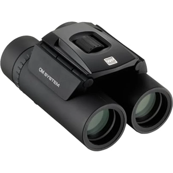 OM SYSTEM Fernglas 10x25 WP II schwarz, Wasserdicht mit 15 Jahren Garantie, 10x Vergrößerung, Dioptrienkorrektur, BaK‑4 Prismen, inkl. Tasche & Trageriemen – Bild 4