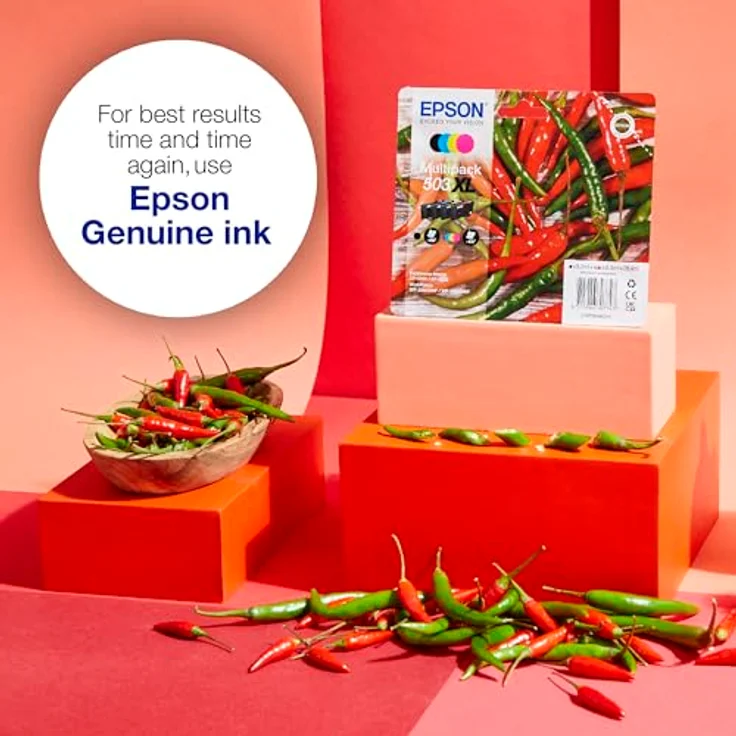 Epson Original 503XL Tinte Chili Singlepack gelb XL, XP-5200 XP-5205 WF-2960DWF WF-2965DWF, ReadyPrint Flex-Tintentarife – Bild 3