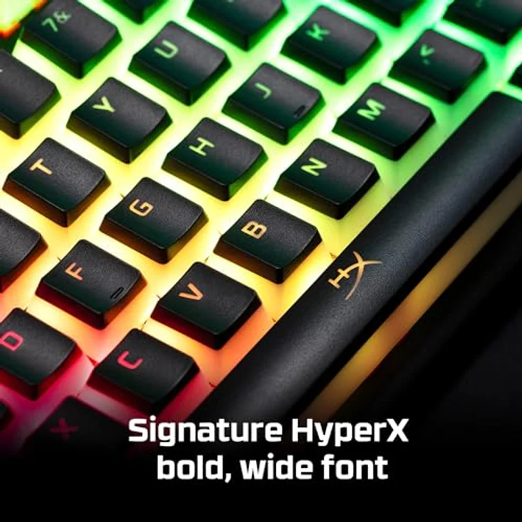 HP HyperX Pudding PBT Keycaps - Black - US - Keycaps - Englisch - US - Schwarz – Bild 3