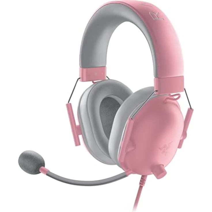 RAZER BLACKSHARK V2 X, Kabelgebundenes Esports-Headset mit RAZER™ Triforce Titanium 50-mm-Treibern und HyperClear Mikrofon, Over-ear Design, Quarz/Rosa – Bild 8