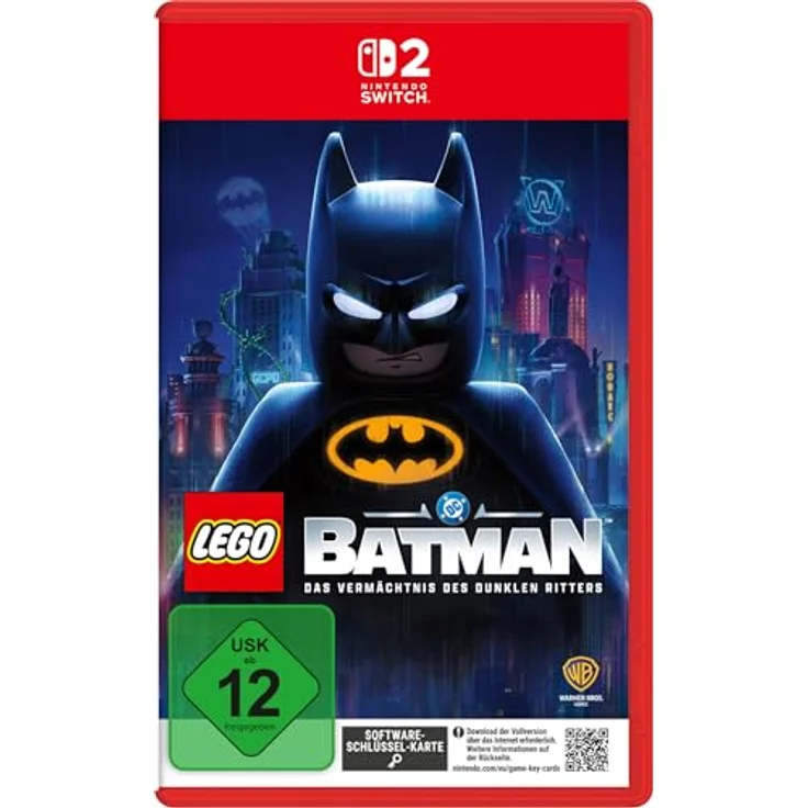 WARNER BROS. ENTERTAINMENT LEGO Batman: Das Vermächtnis des Dunklen Ritters - Nintendo Switch 2, Offene Welt, dynamisches Kampfsystem, Schwierigkeitsgrade „Maskierter Rächer“ und „Dunkler Ritter“ – Bild 1