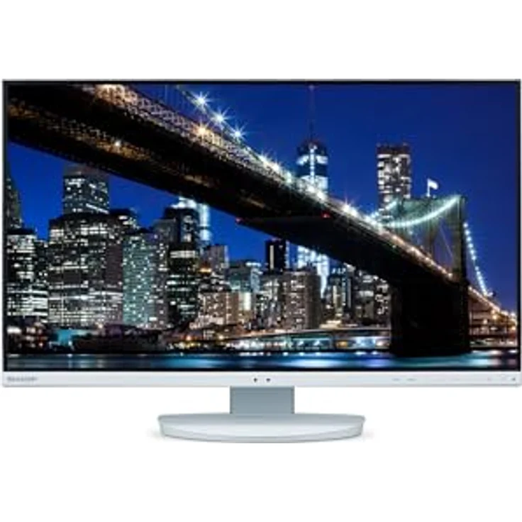 Sharp EA272W 27" IPS Monitor, 2560 x 1440 QHD, 94Hz, 6ms, USB-C, weiß – Bild 1