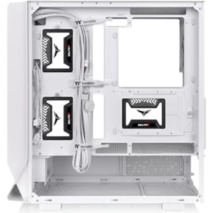 Thermaltake Ceres 350 MX | Mid Tower Chassis | Snow White mit Tempered Glass und Hidden Connector Kompatibilität – Bild 5