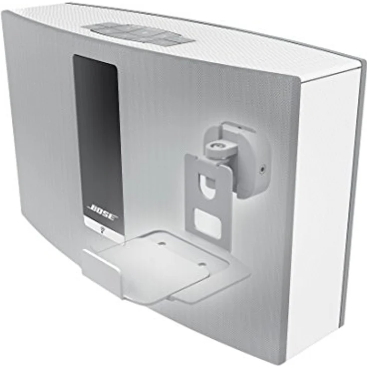 Hama Wandhalterung (für Bose SoundTouch 10-Bose SoundTouch 20 Lautsprecher, schwenkbar, Easy-Fix-System, Lautsprecherhalter) weiß – Bild 5