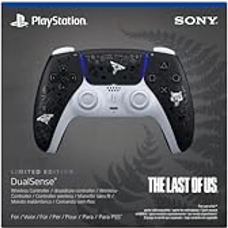 Sony DualSense Wireless Controller The Last of Us Limited Edition, Schwarz, Gamepad mit WEEE-Reg.-Nr. DE 89633988