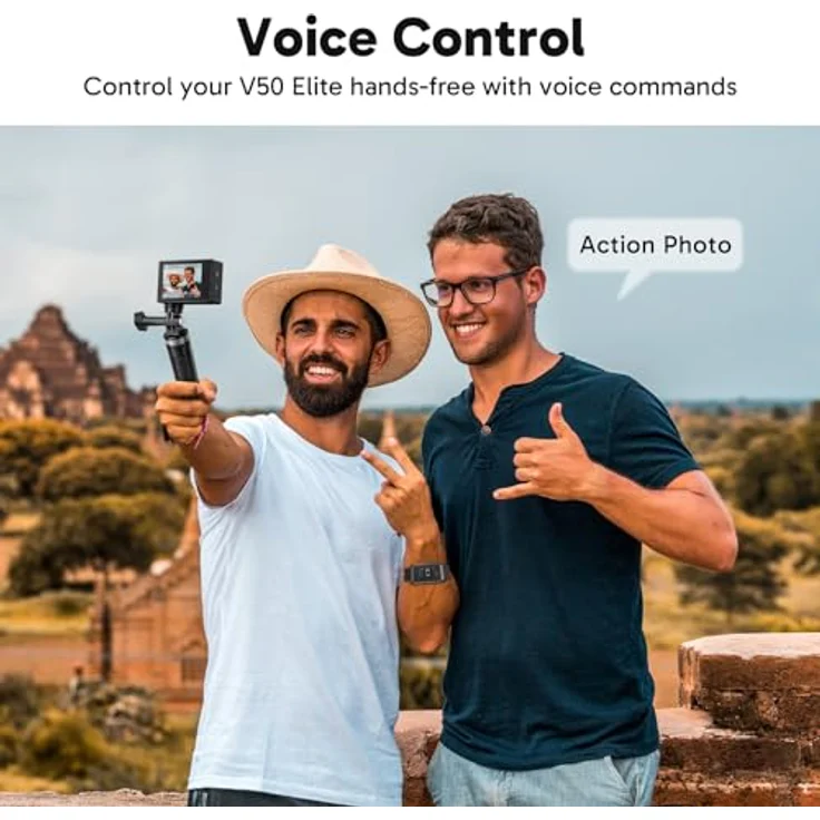 AKASO V50 Elite 4k-Action-Cam (4K) inkl. Zubehör-Kit  – Bild 3