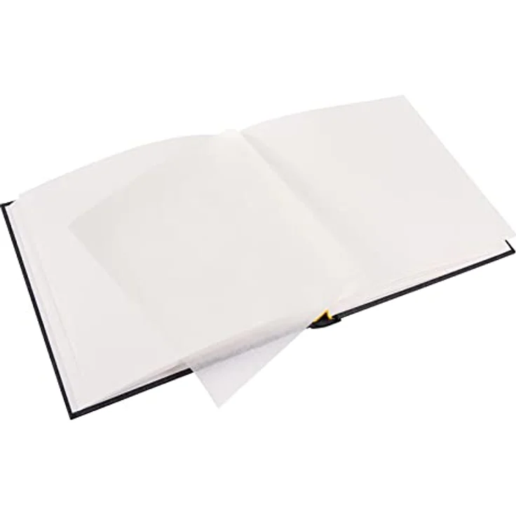 goldbuch 24 660 Fotoalbum Summertime anthrazit, Fotobuch 25 x 25 x 4 cm, Foto Album 60 weiße Seiten, Leinenalbum schwarz grau für bis zu 120 Bilder – Bild 4