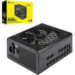 Corsair RM1000x Shift Vollmodulares ATX-Netzteil - Modulare Seitenschnittstelle - ATX 3.0- & PCIe 5.0-kompatibel - Null-Drehzahl-Lüftermodus - 105°C-Kondensatoren - 80 Plus Gold-Effizienz - Schwarz