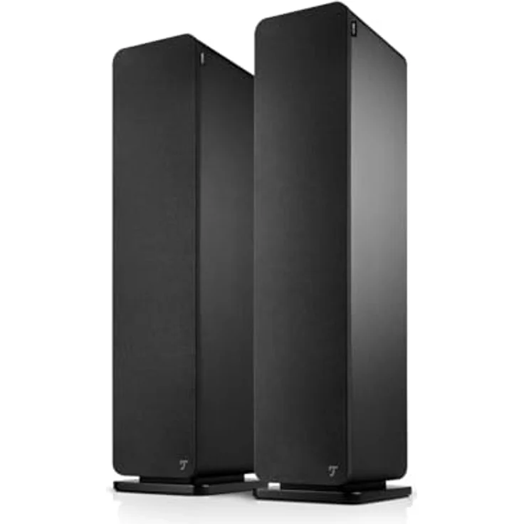 Teufel Ultima 40 Mk4, HiFi Standlautsprecher Paar mit Phase-Plug Hochtöner, Doppelrohr-Bassreflex und Kevlar Mitteltöner - schwarz – Bild 2