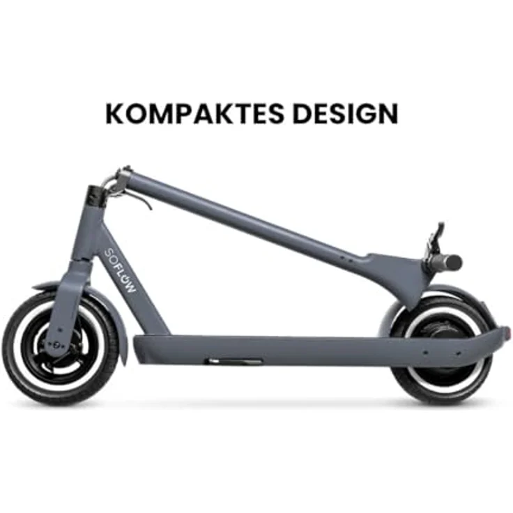 SOFLOW SO ONE PRO 10AH E-Scooter (10 Zoll, Schwarz) – Bild 6