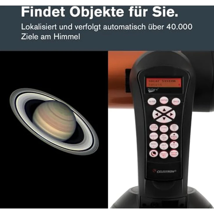 Celestron NexStar 8 SE Teleskop 203/2032 Schmidt-Cassegrain (UK Version) – Bild 4
