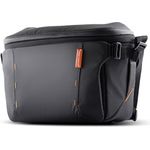 Pgytech Fotorucksack OneMo Sling 7L Space Black, Kameratasche mit Crossbody Tragemöglichkeit