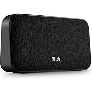 Image for Teufel Motiv® GO Voice Stylischer Portabler Wi-Fi-Bluetooth-Stereo-Speaker Lautsprecher Schwarz