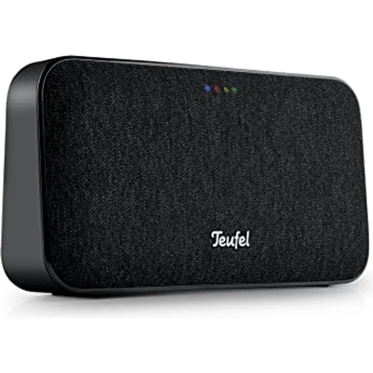 Teufel Motiv® GO Voice Stylischer Portabler Wi-Fi-Bluetooth-Stereo-Speaker Lautsprecher Schwarz