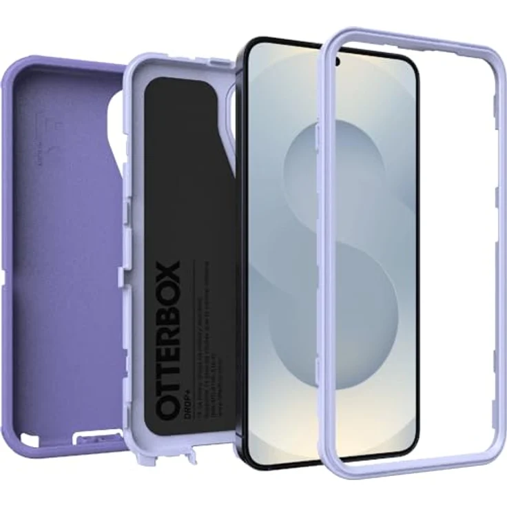 OtterBox Defender Hülle für Samsung Galaxy S25, stoßfest, sturzsicher, 7x Militärstandard getestet, Lila – Bild 4