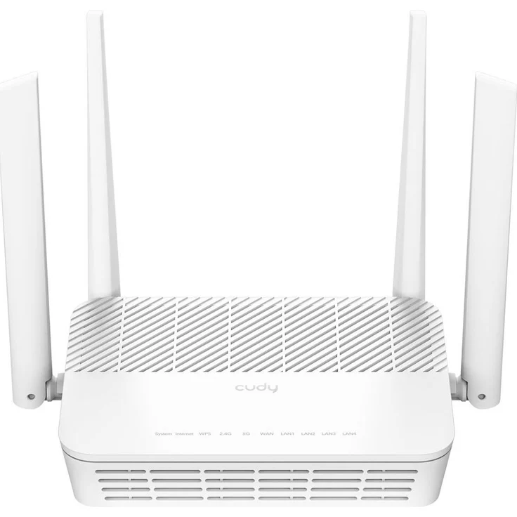 Cudy AX3000 2.5G Wi-Fi 6 Mesh PoE Router, 2976 Mbps, Schwarz, Dual-Band, PoE-Unterstützung, USB 2.0 Anschluss