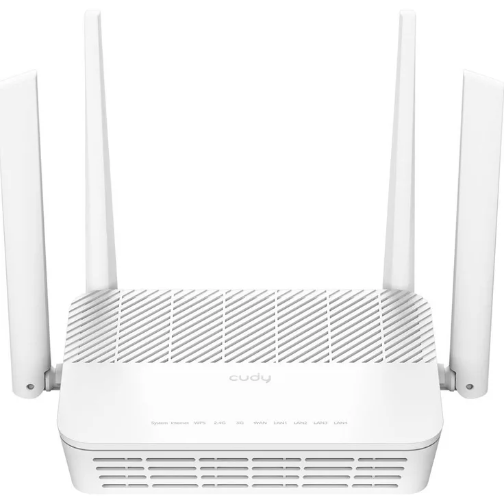 Cudy AX3000 2.5G Wi-Fi 6 Mesh PoE Router, 2976 Mbps, Schwarz, Dual-Band, PoE-Unterstützung, USB 2.0 Anschluss