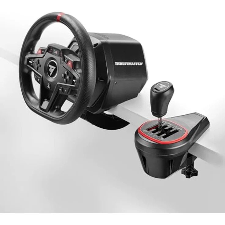 THRUSTMASTER T248R Shifter Pack, Rennlenkrad mit T3PM Pedalset und TH8S Schaltung, ergonomisches Design, Force Feedback 3,1 Nm, kompatibel mit PS5/PS4/PC – Bild 6