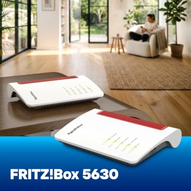 FRITZ! FRITZ!Box 5630, WLAN Mesh Glasfaser Router mit Wi-Fi 7, 3,6 Gbit/s, integrierte DECT-Basis – Bild 4