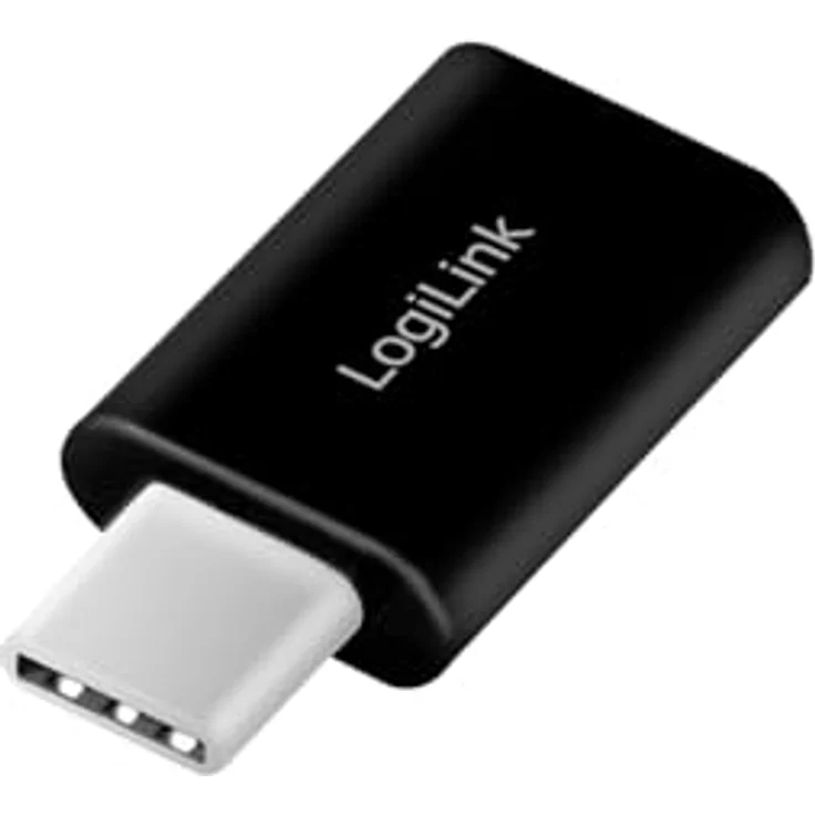 LogiLink USB-C (Gen1) Bluetooth 5.3 Adapter, schwarz, kompakt, USB-C Stecker, bis zu 20 m Reichweite, für Windows 7/8/10/11 – Bild 1