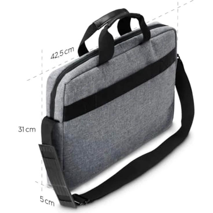 Hama Genua Laptop-Tasche bis 40 cm (15,6"), Grau – Bild 9