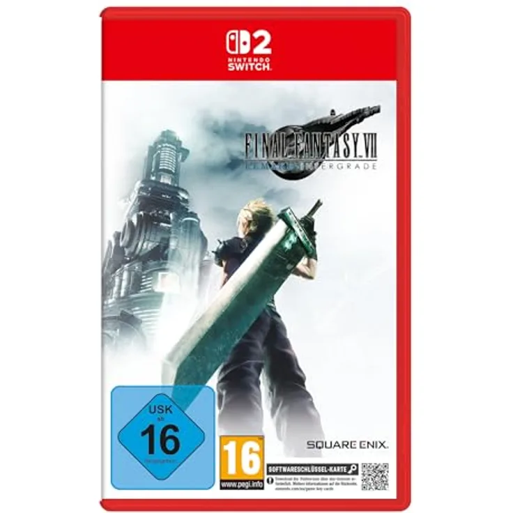 SQUARE ENIX Final Fantasy VII Remake Integrade, Nintendo Switch 2 Spiel mit verblüffender Grafik, strategischem Kampfsystem und überarbeitetem Soundtrack