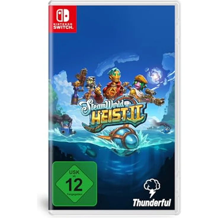 Fireshine Games Steamworld Heist II - Nintendo Switch, Strategische rundenbasierte Kämpfe, riesige Welt, individuelle Anpassung, Jobsystem, endlose Abenteuer – Bild 1