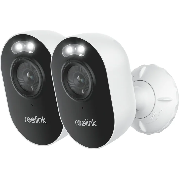 Reolink Überwachungskamera Lumus Series E430 WiFi-Outdoor, 2er Pack, Farbnachtsicht, PIR-Bewegungserkennung