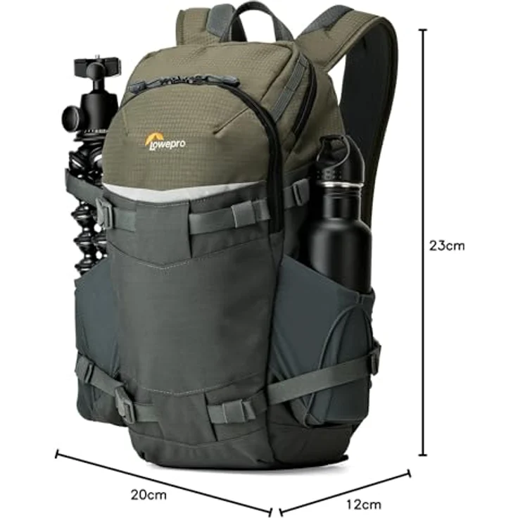 Lowepro LP37014-PWW Flipside Trek Kameratasche BP 250 AW grau-dunkelgrün – Bild 11