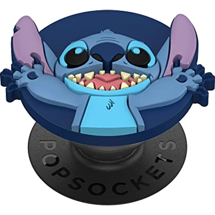 PopSockets: PopGrip - Ausziehbarer Sockel und Griff mit einem Austauschbarem Top für Smartphones und Tablets - PopOut Stitch – Bild 1