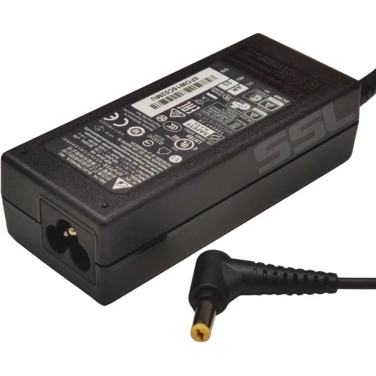Packard Bell AC ADAPTOR 65W 19V, Externes Notebook Netzteil, Schwarz