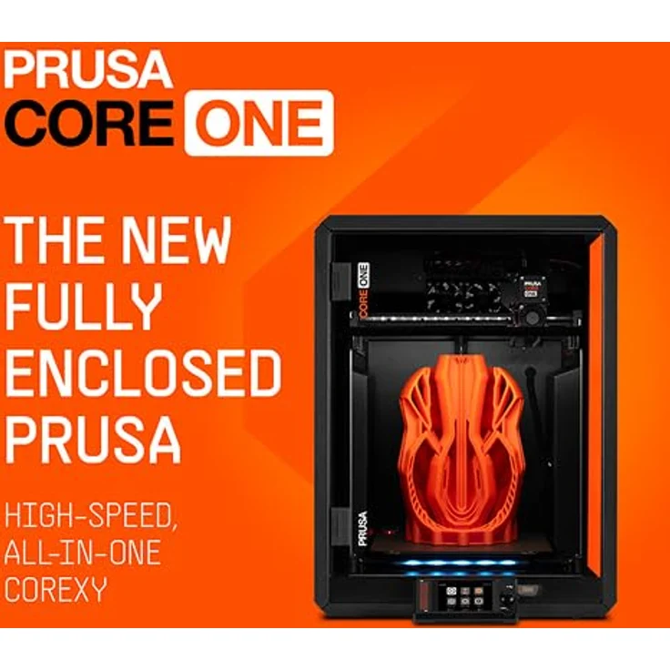 Prusa Core One 3D-Drucker mit CoreXY, geschlossener Kammer, Stahlrahmen und 250×220×270 mm Druckfläche – Bild 8