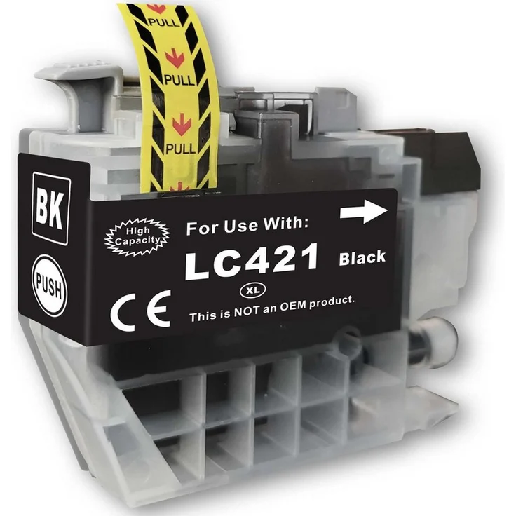 OTTO Kompatibel Brother LC-421 XL BK, Schwarze Druckerpatrone für 500 Seiten, 16 ml, hohe Qualität und Kostenersparnis