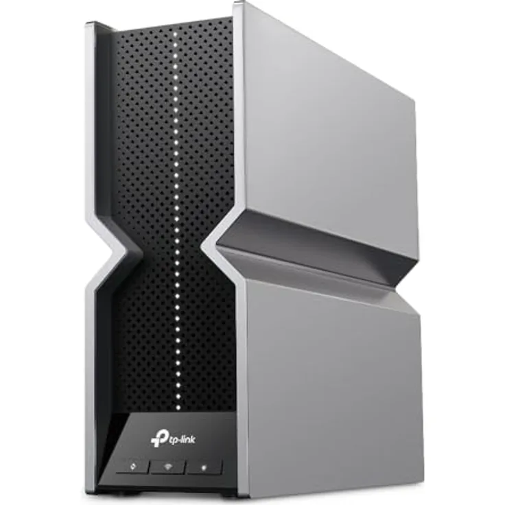 TP-Link BE19000, Tri-Band Wi-Fi 7 Range Extender mit 19 Gbps, 8 Antennen, EasyMesh-kompatibel und 10G-Port